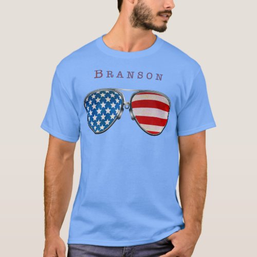 USA GLASSES SIR RICHARD BRANSON T_Shirt