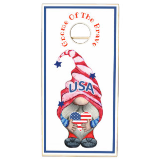 USA Gnome Corn Hole Game