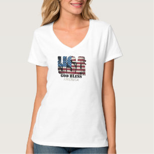 USA God Bless America T-Shirt