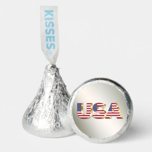 USA Golden Red White Blue Hersheys Kisses