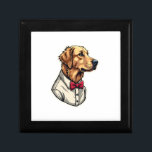 USA Golden Retriever Vintage Patriotic Dog Shirt 4 Gift Box<br><div class="desc">USA Golden Retriever Vintage Patriotic Dog Shirt 4</div>
