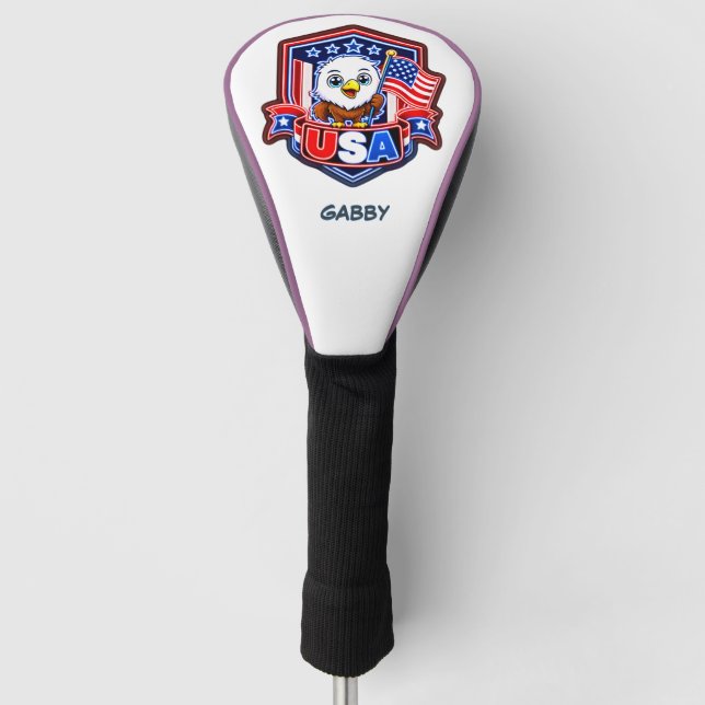 USA GOLF HEAD COVER (Front)