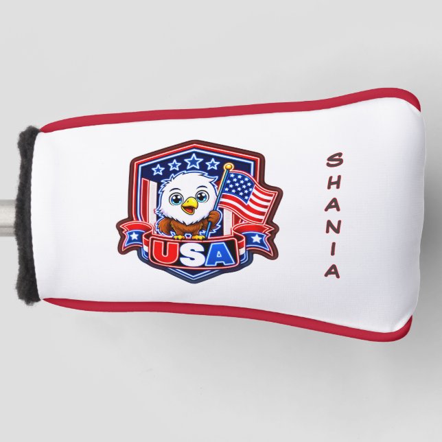 USA GOLF HEAD COVER (Front)
