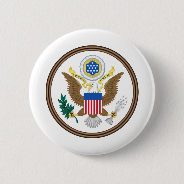 usa great seal button (Front)