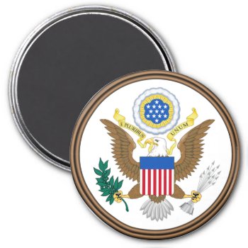 Usa Great Seal Magnet by flagart at Zazzle