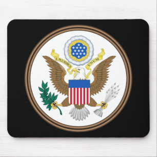 usa great seal mouse pad