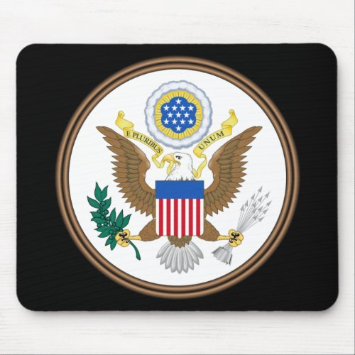 usa great seal mouse pad