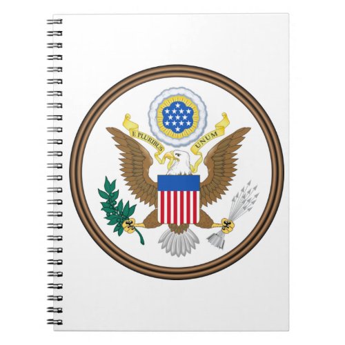 usa great seal notebook