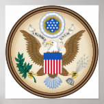 USA great seal Poster