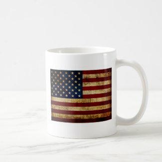 USA / Grunge Flag Coffee Mug