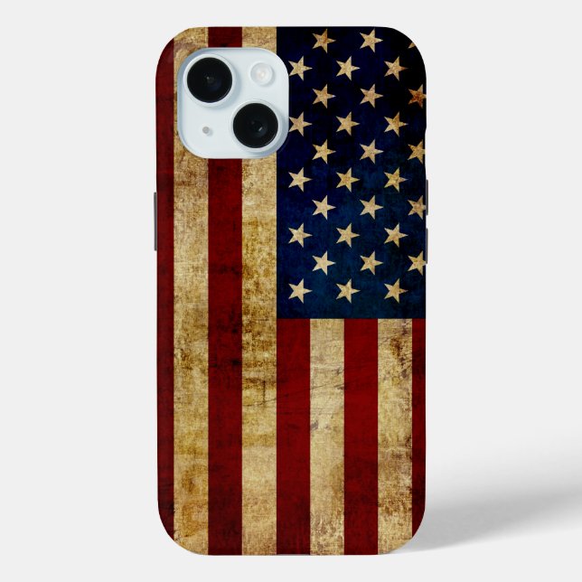 USA / Grunged flag Case-Mate iPhone Case (Back)
