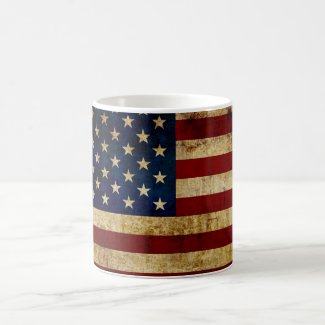 USA / Grunged Flag