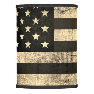 USA / Grunged flag Lamp Shade