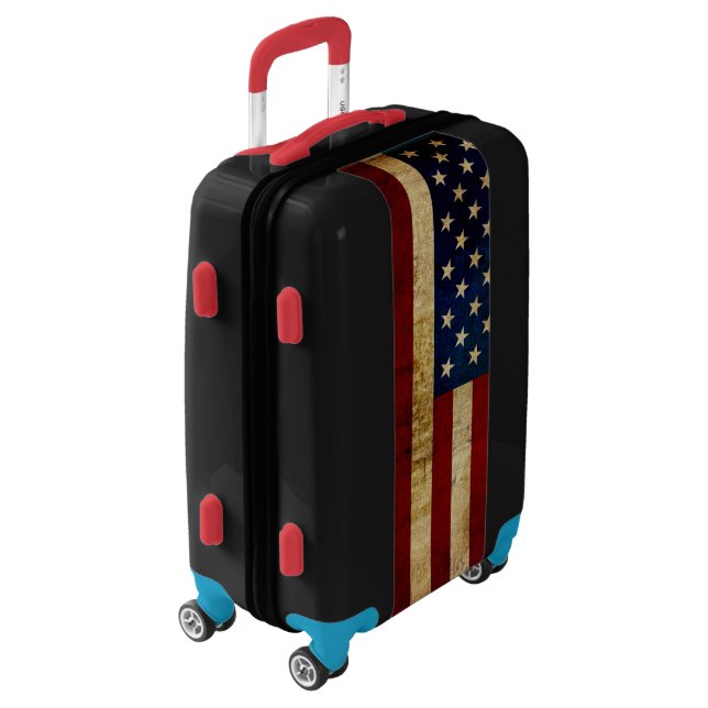 USA / Grunged flag Luggage (Rotated Left)