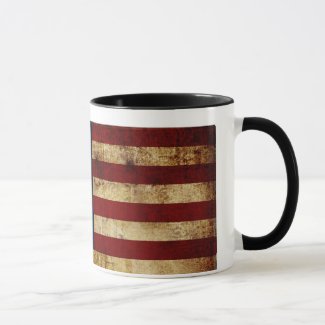 USA / Grunged Flag Mug