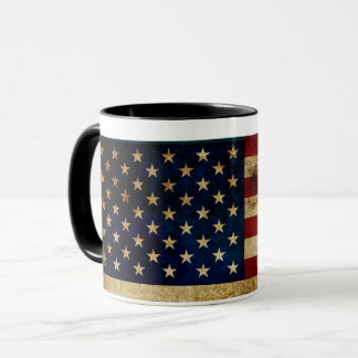 USA / Grunged flag Mug
