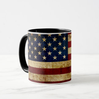 USA / Grunged flag Mug