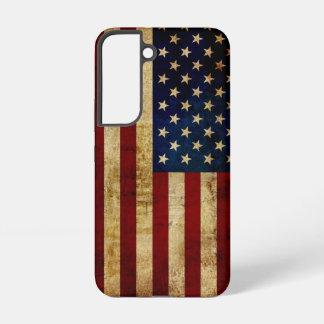 USA / Grunged flag Samsung Galaxy S22 Case