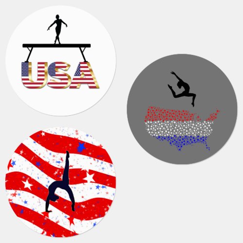 USA Gymnastics Labels