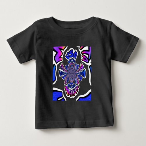 USA Hakuna Matata Blue Giftspng Baby T_Shirt