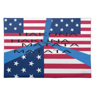 USA HAKUNA MATATA PLACEMAT