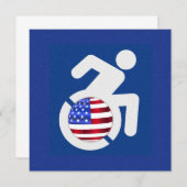 USA Handicapped (Front/Back)