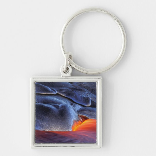 USA, Hawaii, Big Island, Kilauea, Volcanoes NP, Keychain (Front)