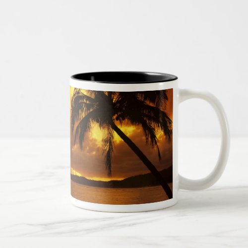 USA Hawaii Kauai Colorful sunrise in a Two_Tone Coffee Mug
