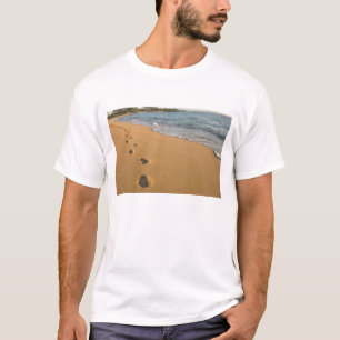 USA, Hawaii, Kauai, Kapa'a, beachfront. RF) T-Shirt