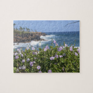 USA, Hawaii, Kauai, near Kapaa, northwest Jigsaw Puzzle