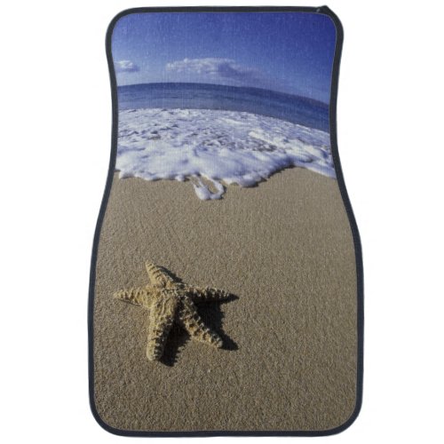 USA Hawaii Maui Makena Beach Starfish and Car Floor Mat