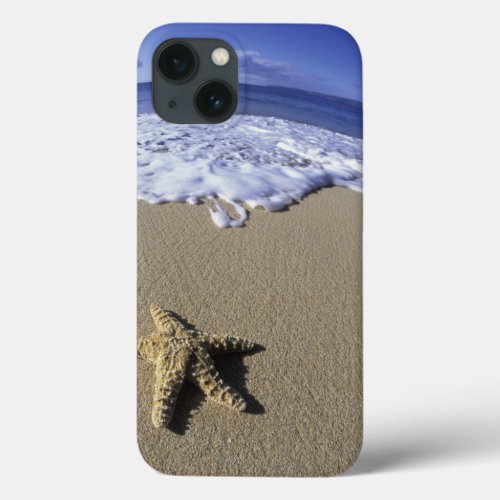 USA Hawaii Maui Makena Beach Starfish and iPhone 13 Case