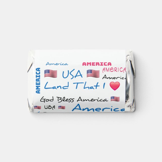 USA Hersey bar Hershey's Miniatures (Front)