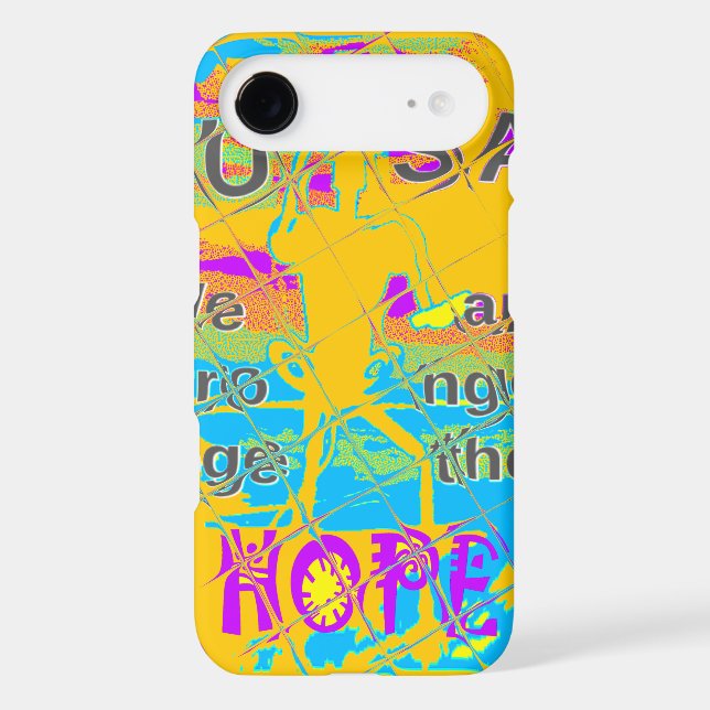 USA Hillary Hope Stronger Together Case-Mate iPhone Case (Back)