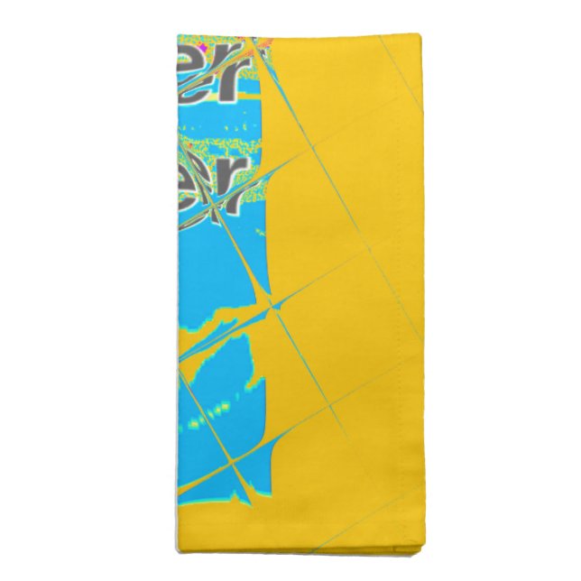 USA Hillary Hope Stronger Together Cloth Napkin (Folded)