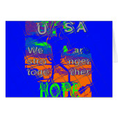 USA Hillary Hope We Are Stronger (Front Horizontal)