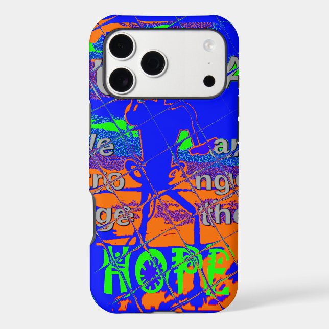 USA Hillary Hope We Are Stronger Case-Mate iPhone Case (Back)