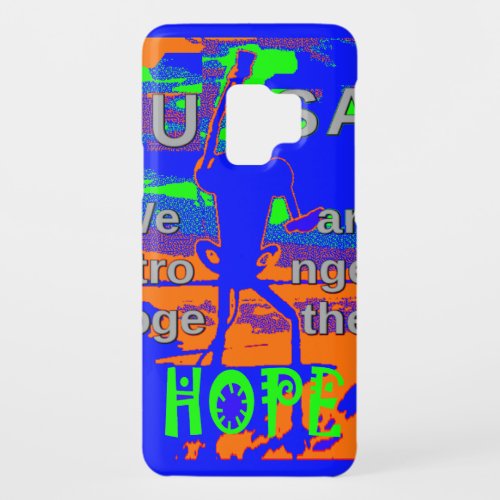 USA Hillary Hope We Are Stronger Together Case_Mate Samsung Galaxy S9 Case