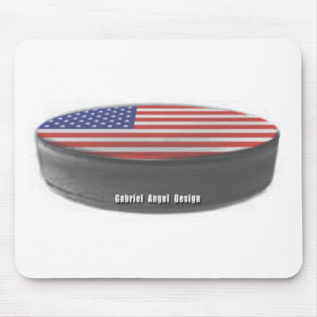 USA Hockey Mouse Pad (Front)