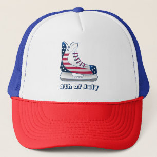 USA Hockey Skates Trucker Hat