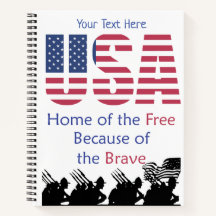 USA - Home of the Free Because of the Brave