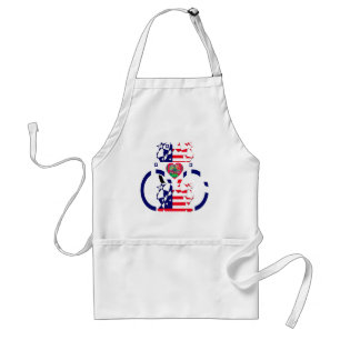 USA Hope Beautiful Amazing National Flag Design Ar Adult Apron