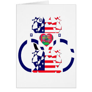 USA Hope Beautiful Amazing National Flag Design Ar Cards