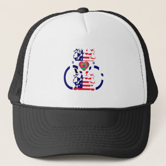USA Hope Beautiful Amazing National Flag Design Ar Trucker Hat