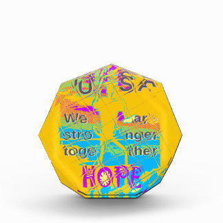 USA Hope: Colorful Textured Design Award
