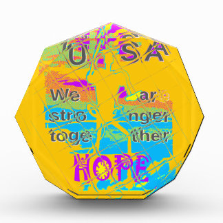 USA Hope: Colorful Textured Design Award
