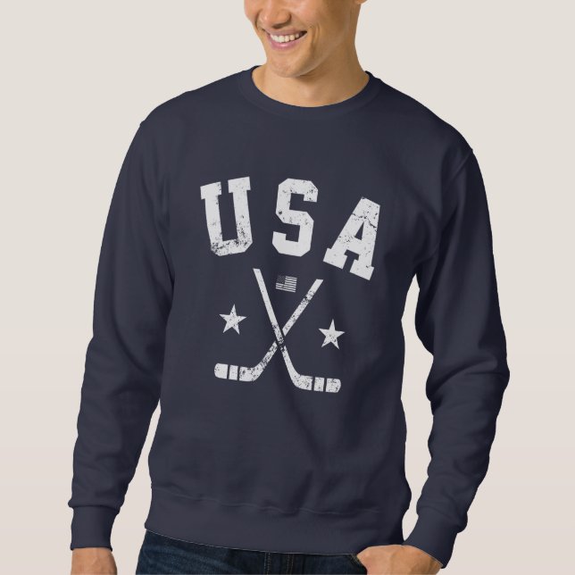 USA Ice Hockey  Sweatshirt (Front)