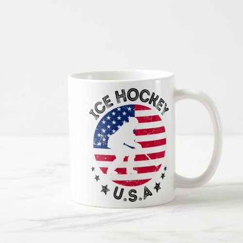 Usa Ice Hockey Team Support National Ice Hockey Us Coffee Mug