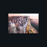 USA, Illinois, Chicago, Aerial view of Lake Canvas Print<br><div class="desc">USA,  Illinois,  Chicago,  Aerial view of Lake Shore Drive</div>