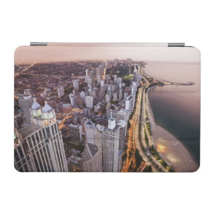 USA, Illinois, Chicago, Aerial view of Lake iPad Mini Cover